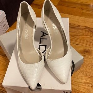 aldo white shoes